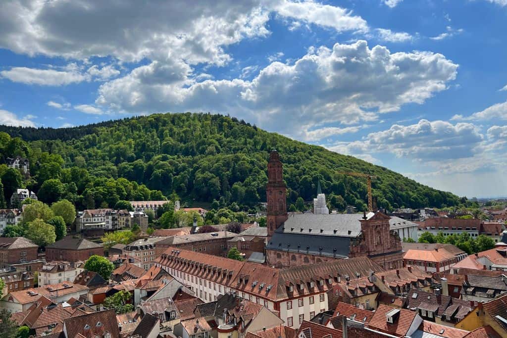 Wonderful view offered from the Church of the Holy Spirit.