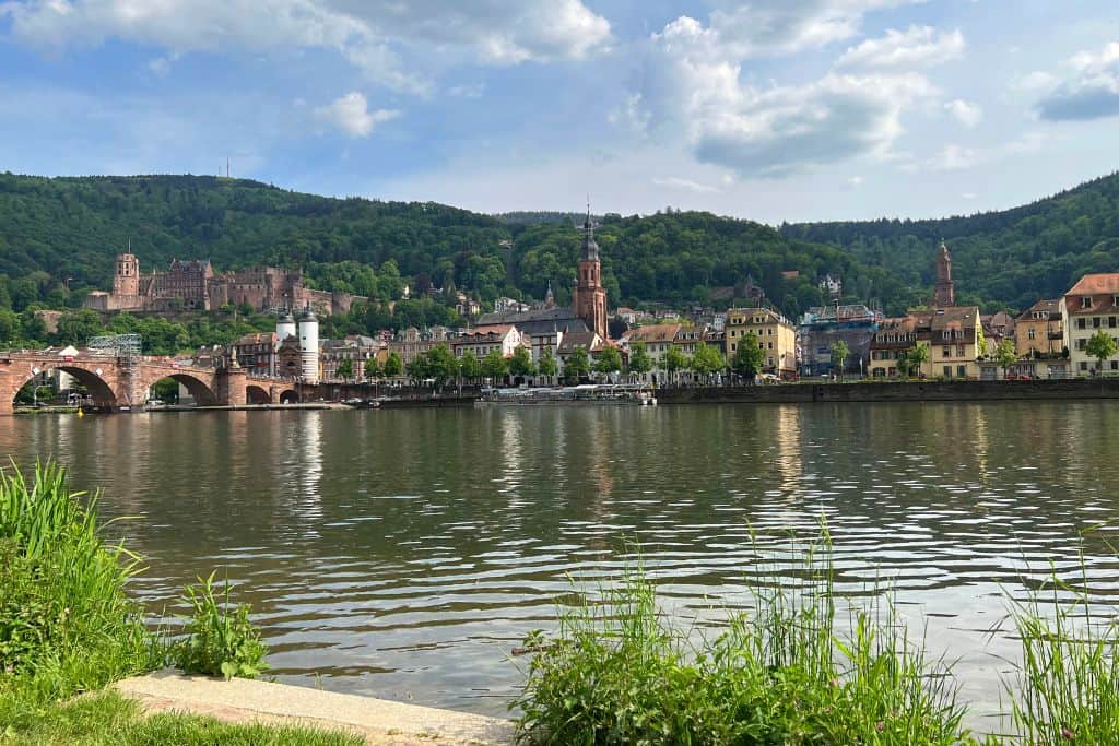 There are waterfront parks worth visiting offering great views of the Heidelberg castle and Old Town.