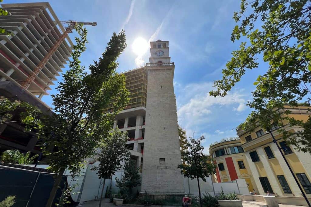 The Clock Tower in Tirana is a must-do and provides great views!