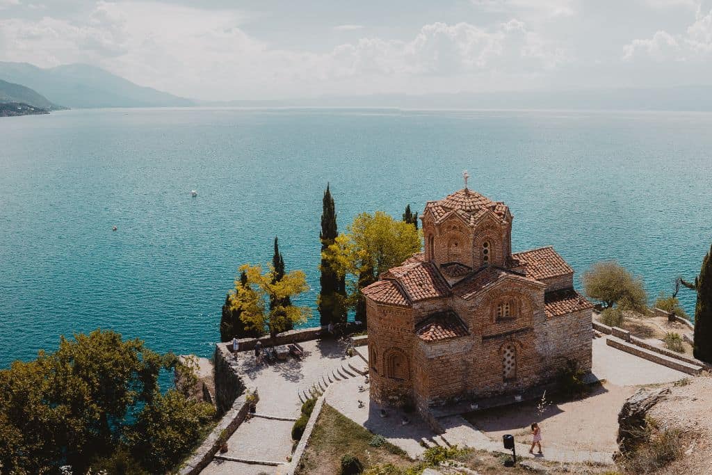 Ohrid is one of the best day trips from Tirana that is located in a bordering country.