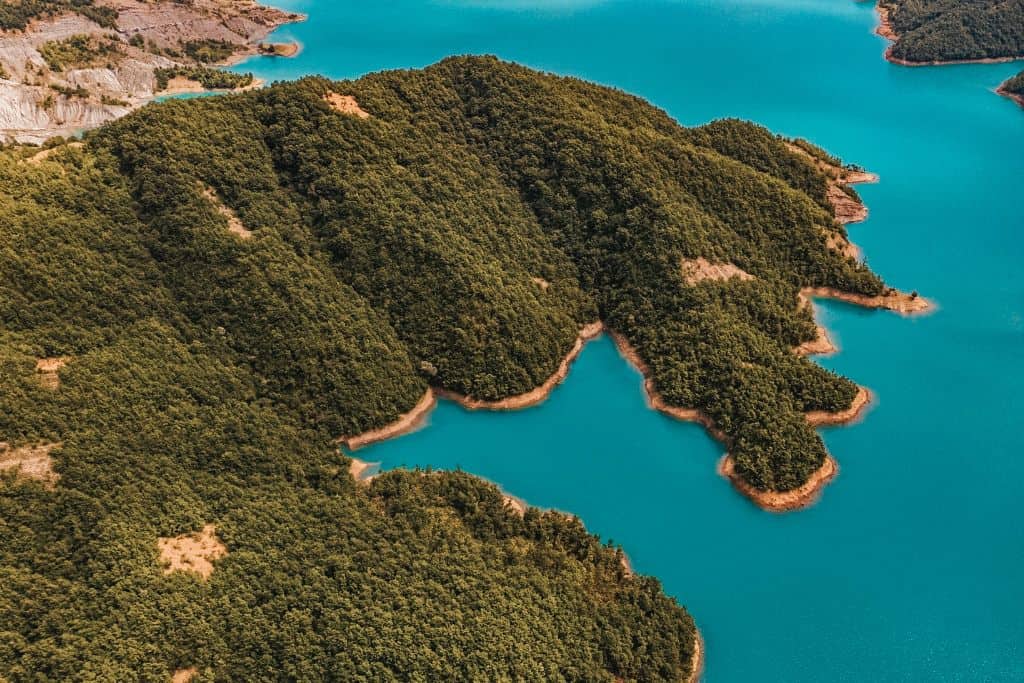 Lake Bovilla is a site you won't want to miss in Albania!