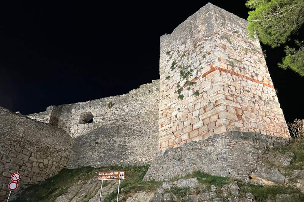 The views from the Berat Castle are some of the best in the city!