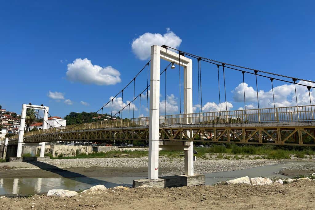 Gorica bridge in Berat.