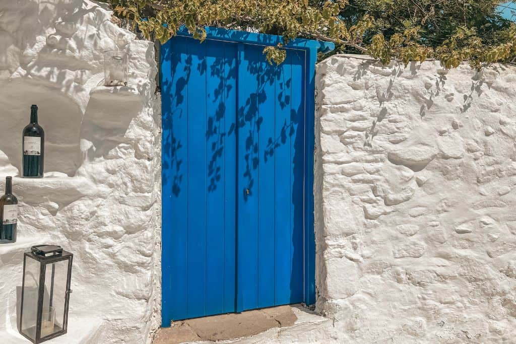 Views of the main town, Chora.