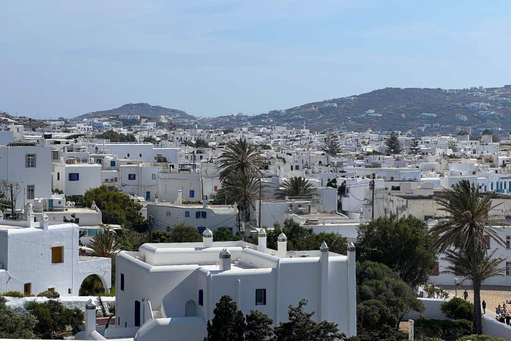 Is there Uber in Mykonos? Yes, but if you're staying in Mykonos town, it's very walkable.