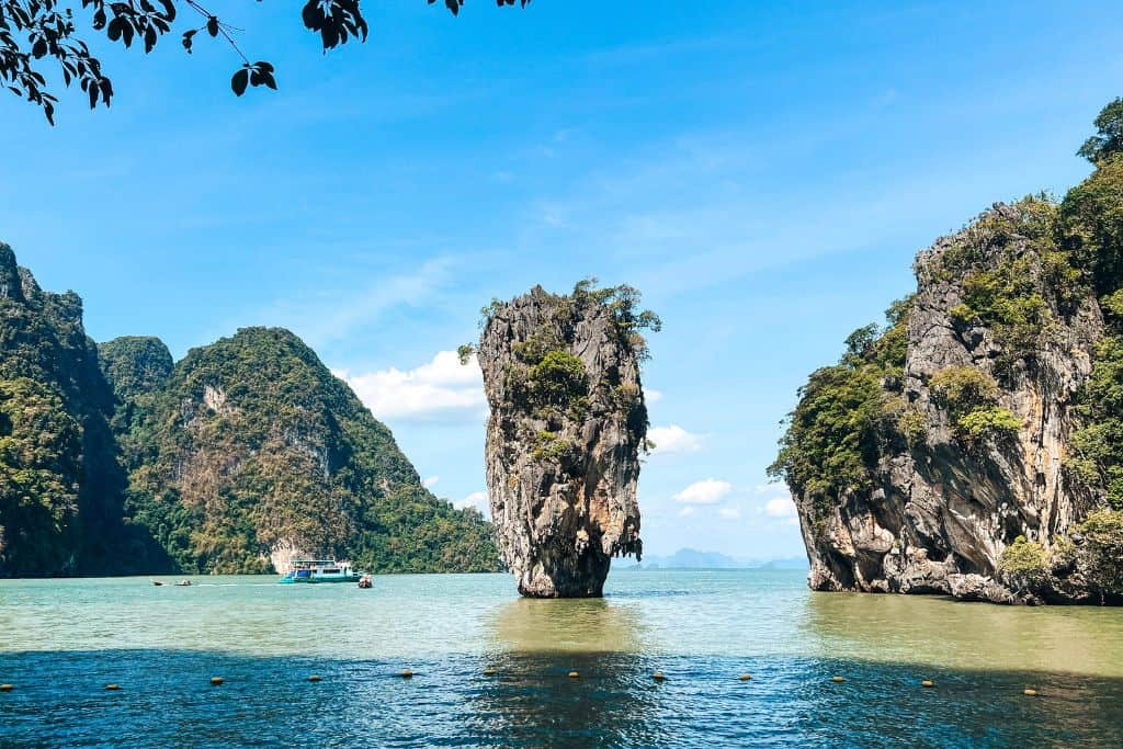 One of the best day trips from Phuket is to James Bond Island.