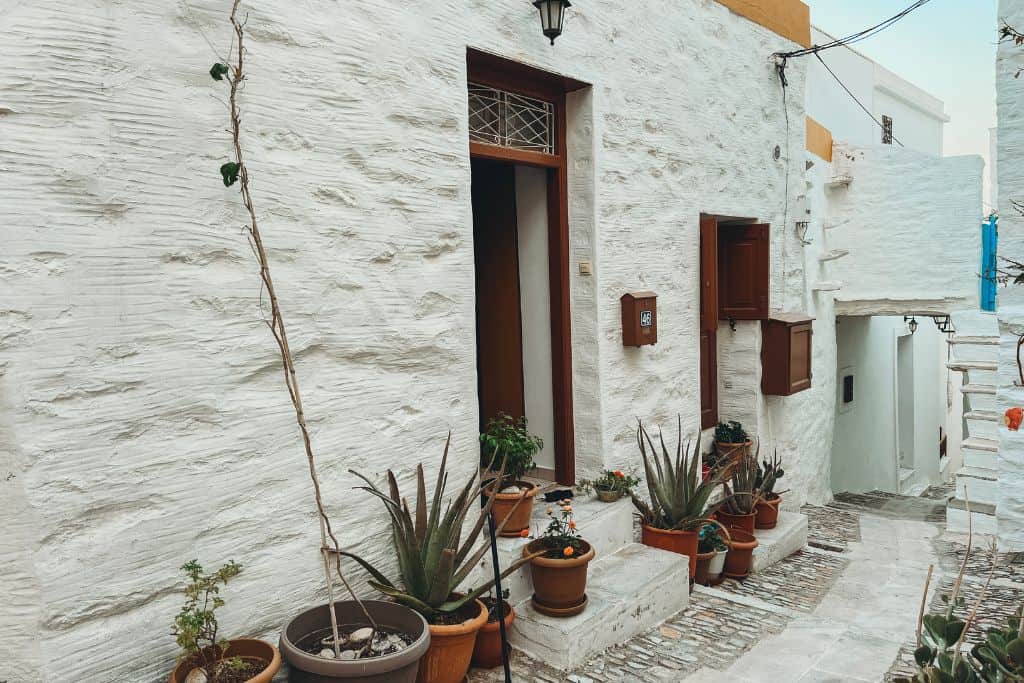 Ano Syros's winding pathways feel like a labyrinth