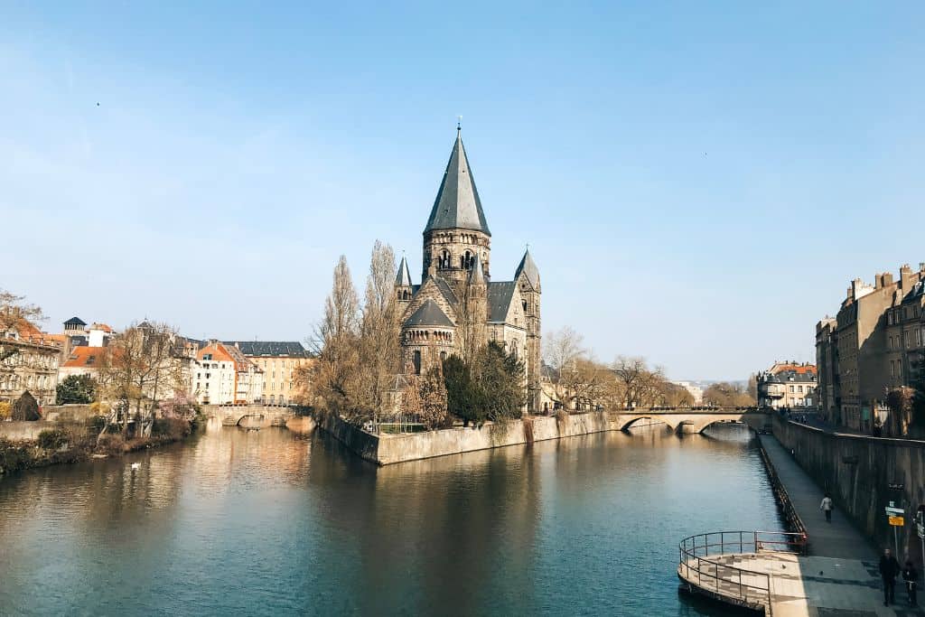 Making a day trip to Metz from Nancy is very easy by train