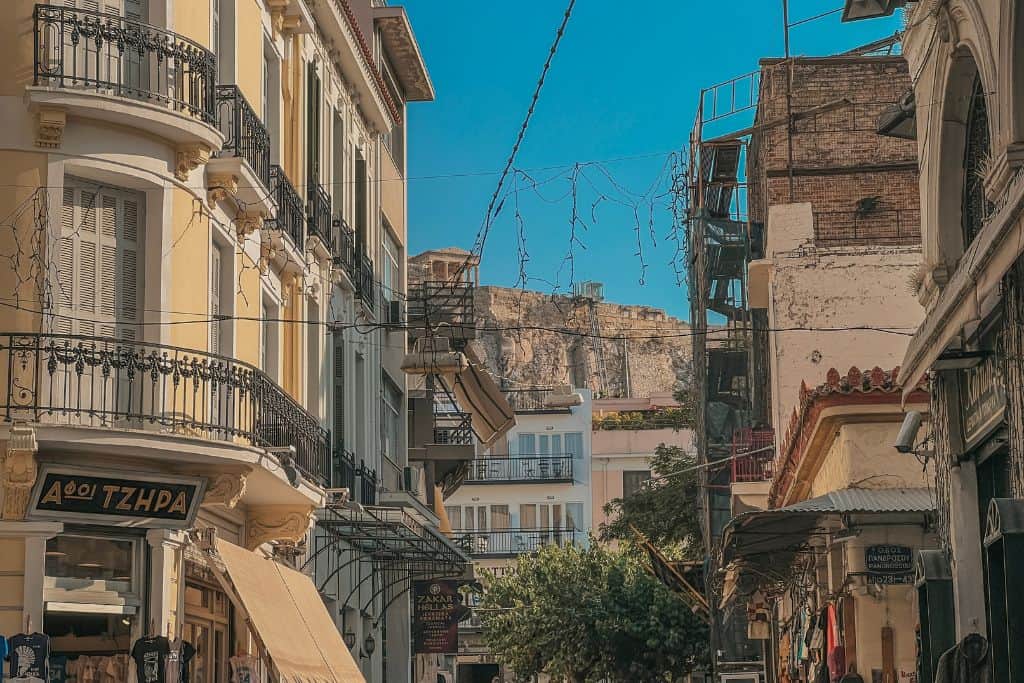 Athens is full of charming streets.