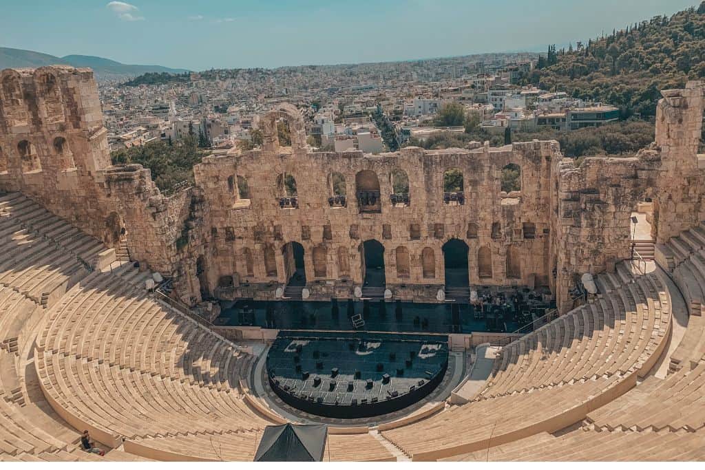 Odeon of Herodes Atticus Theater.