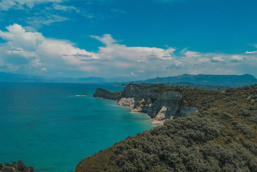 The views from Cape Drastis are incredible!