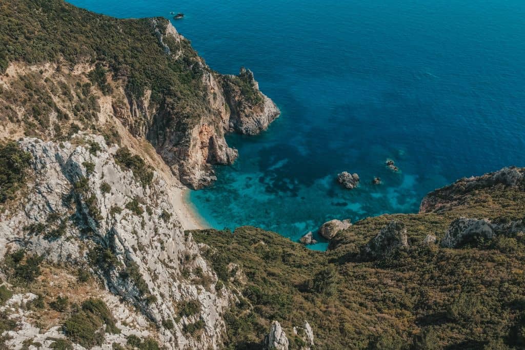 If you go on a hike in Corfu, it's safe to notify someone when you do.