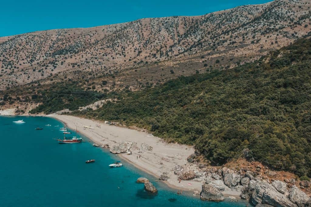 The coastlines along the Albanian Riviera are breathtaking!