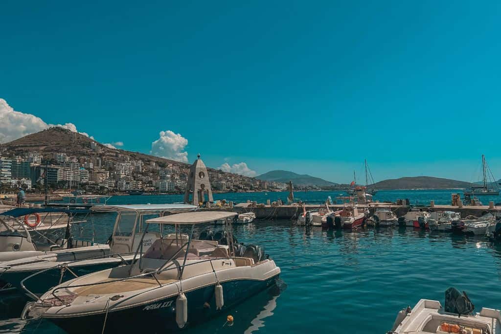 The bay of Saranda