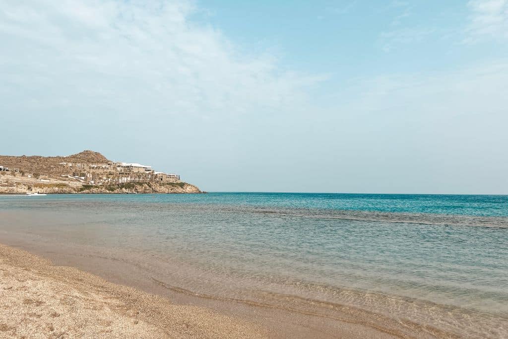 Paradise Beach is one of the best beaches in Mykonos for a party