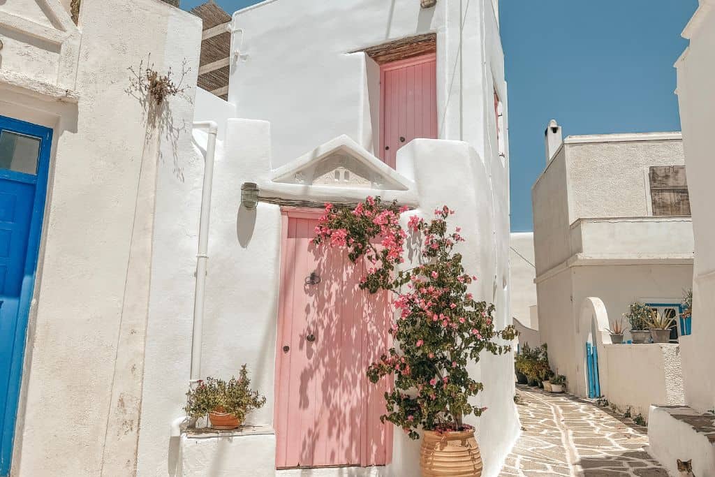 If you want to explore more charming villages like Marpissa, then choose Paros if you're torn about Mykonos vs. Paros.