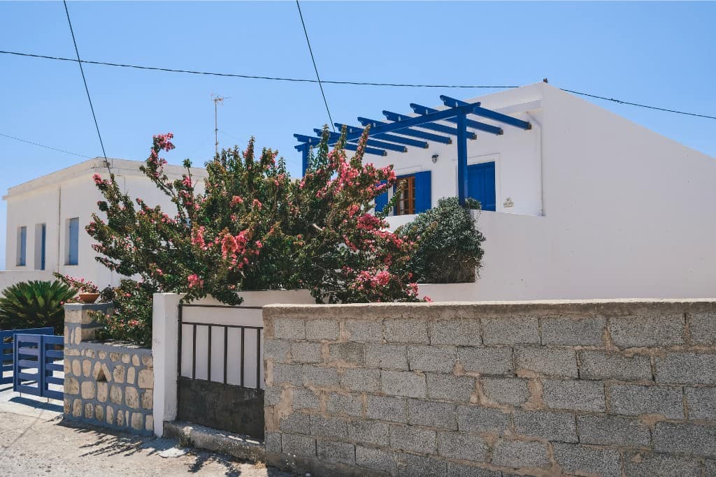 The Chorio is full of traditional Cycladic architecture.