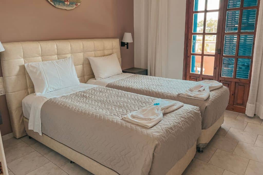 Corfu has a lot of affordable accommodation options