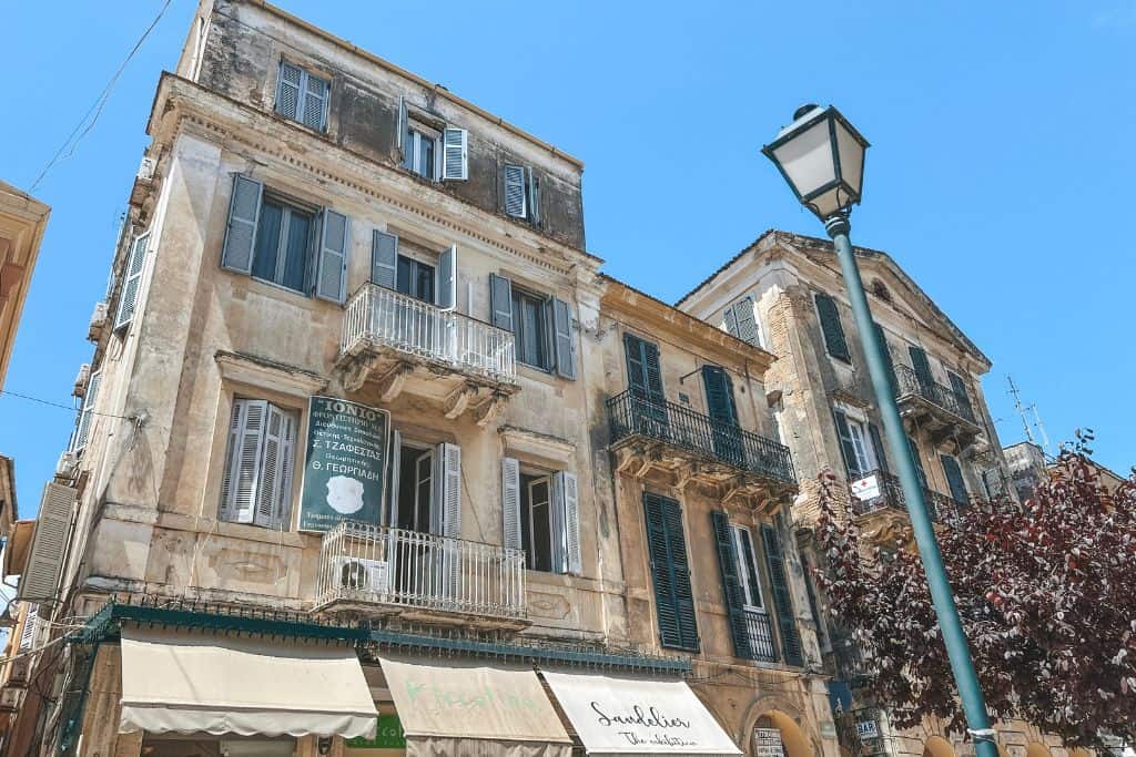 There are many free things to do in Corfu like exploring the Old Town.