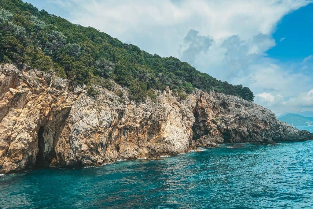 Corfu has a beautiful coast.