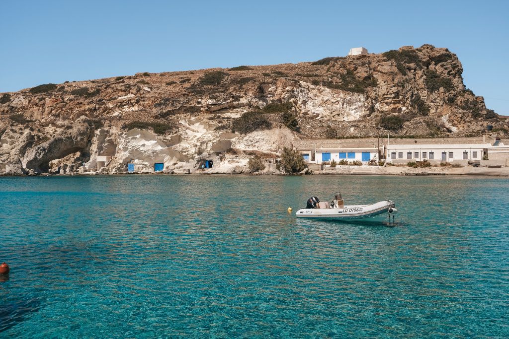 Kimolos is one of the best day trips from Milos.