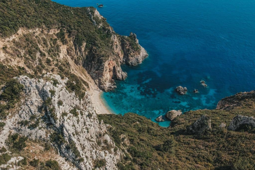 Renting a car will be the best if you want to reach some of the most beautiful beaches in Corfu